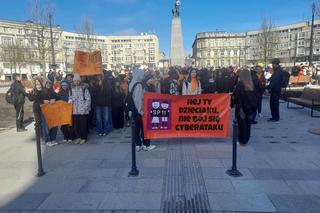Łódź. Uczniowie maszerowali przeciwko hejtowi