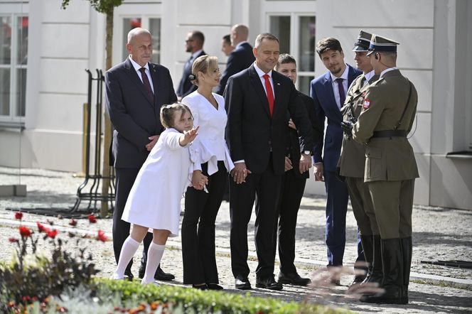 Kasia Nawrocka i Waldemar Nawrocki