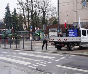 Protest rolników w Olsztynie 21 lutego. Co dzieje się w centrum?