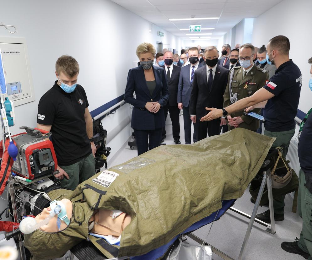 Szpital przy Szaserów skończył 20 lat. Andrzej Duda był na urodzinach