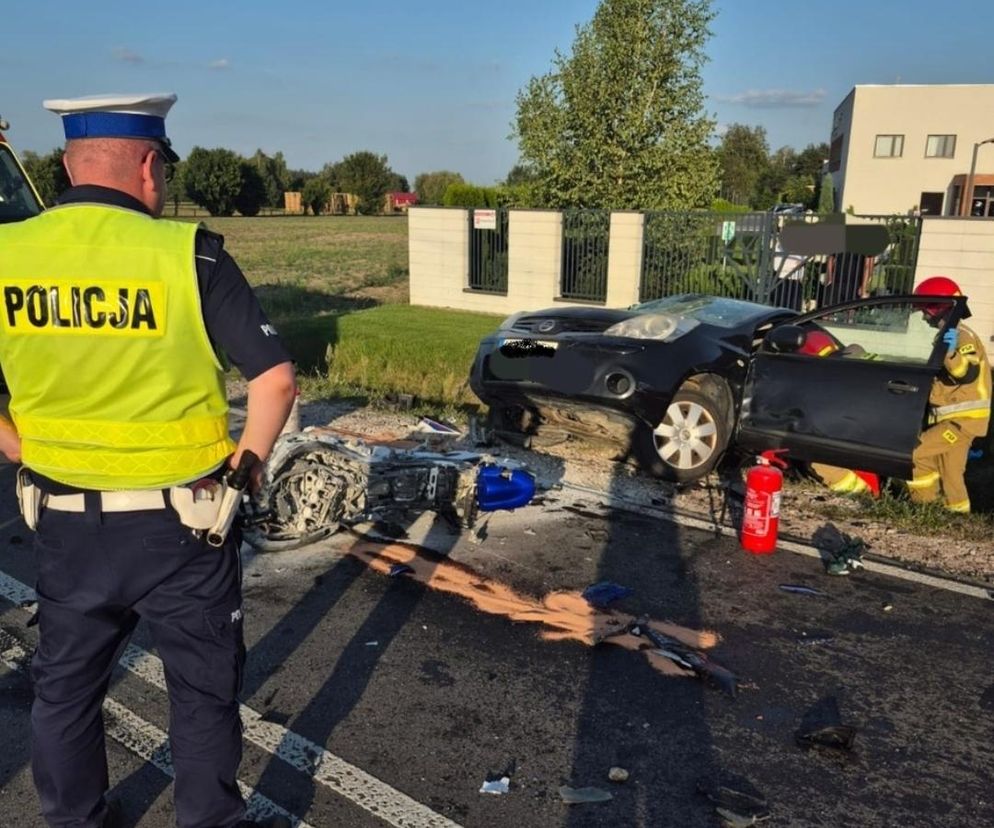 Śmiertelny wypadek w powiecie białobrzeskim - Nie żyją dwie osoby