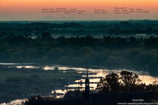 Tatry, Beskidy, Tarnobrzeg widziane z Kielc i Świętokrzyskiego. Niezwykłe efekty dalekich obserwacji!