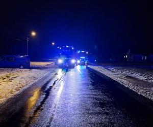 Tragiczne potrącenie pod Włocławkiem! Pieszy zginął na miejscu [ZDJĘCIA]