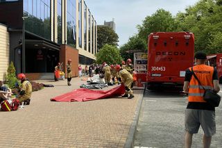 Alarm biologiczny na Uniwersytecie Łódzkim. Spokojnie! To tylko ćwiczenia