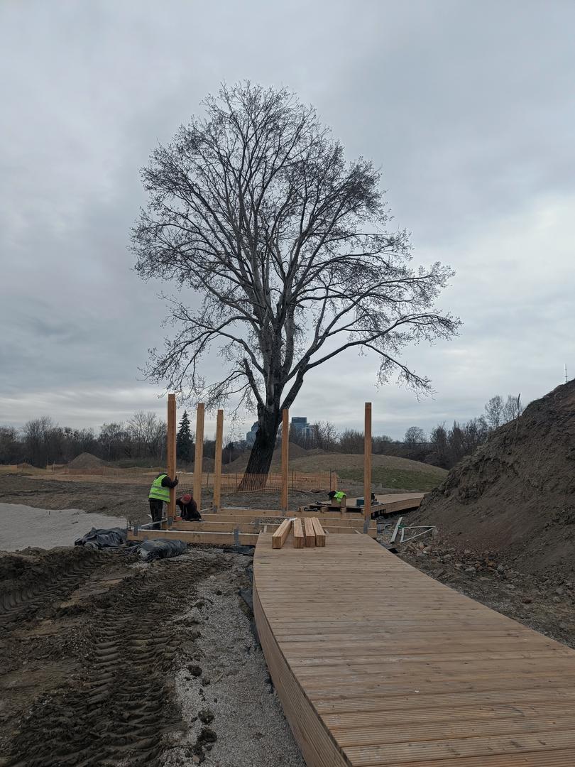 Modernizacja parku Pole Mokotowskie w Warszawie, proj. WXCA
