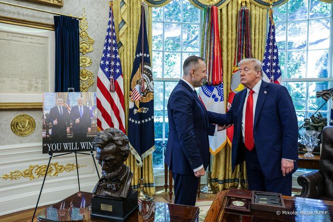 Spotkanie Donalda Trumpa z Karolem Nawrockim