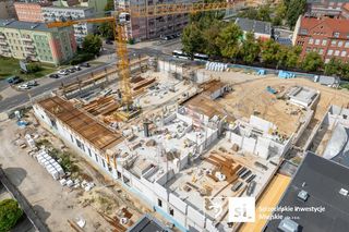 Postępy na budowie Szczecińskiego Domu Sportu