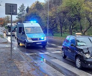 Wypadek na Radomskiej w Starachowicach. Ruch wahadłowy, kierowca volkswagena w szpitalu