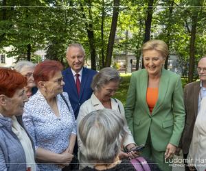 Pierwsza dama, Agata Kornhauser - Duda w Nowym Sączu