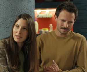 Barwy szczęścia odc. 3232. Regina (Kamila Kamińska), Franek (Mateusz Banasiuk)