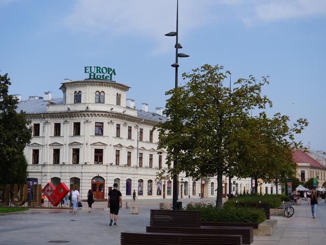 Wrześniowy upał w Lublinie i spokój w centrum miasta