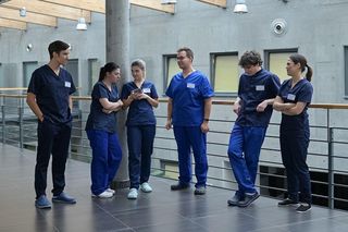 Pierwsza miłość, odcinek 3952: Julita (Dagmara Bryzek), Filip (Dominik Smaruj)