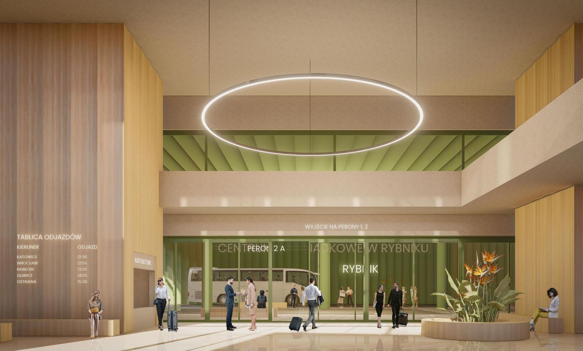 Centrum przesiadkowe w Rybniku według BDM Architekci