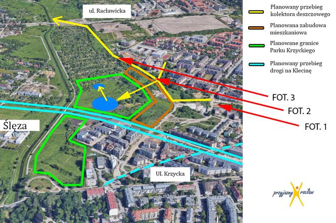 kolektor w parku Krzyckim