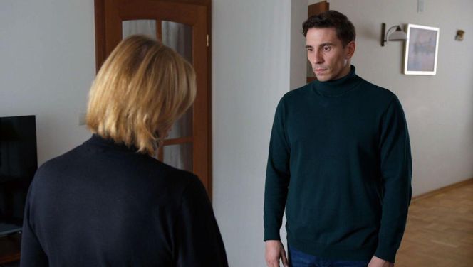 	Barwy szczęścia odc. 3184. Wanda (Maja Barełkowska), Tomasz Kępski (Jakub Sokołowski)