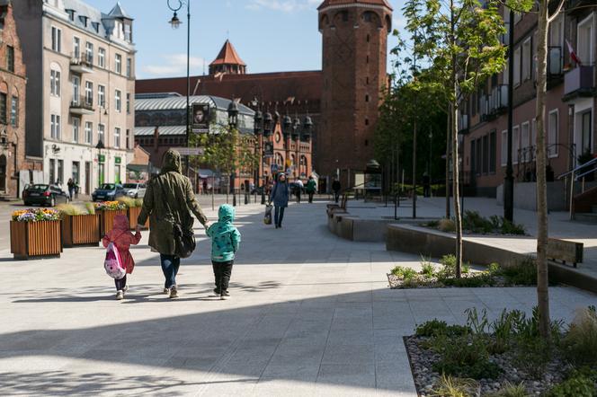 Skwer Ruchu Młodej Polski w Gdańsku już gotowy! To nowe miejsce wypoczynku z widokiem na Stare Miasto