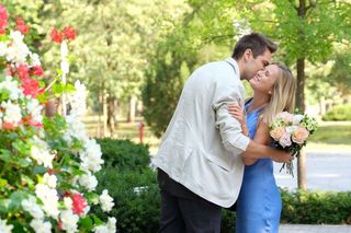 M jak miłość odc. 1834. Dima (Michaił Pszeniczny), Julia (Marta Chodorowska)