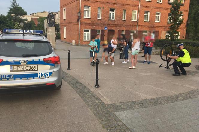 Wejherowo: Rowerzysta potrącił 1,5 roczne dziecko [ZDJĘCIA]