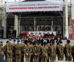 Tak wyglądały Wojewódzkie Obchody Narodowego Święta Niepodległości na Stadionie Śląskim ZDJĘCIA