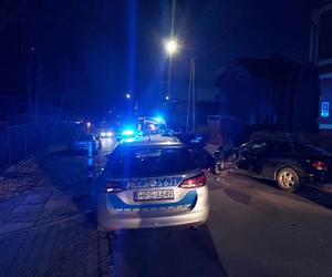 Wypadek na ulicy Pileckiego w Starachowicach