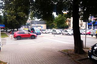 Wypadek na ul. Słowackiego w Rzeszowie