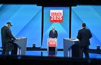 Ostatnie chwile przed debatą kandydatów