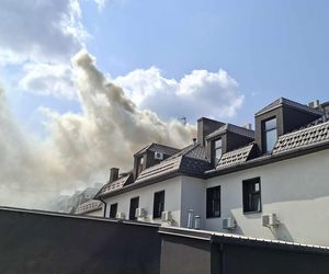 Pożar hotelu Senator w Starachowicach