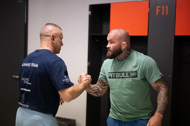 Daniel Nawrocki spotkał się z Tomaszem Adamkiem przed FAME 27