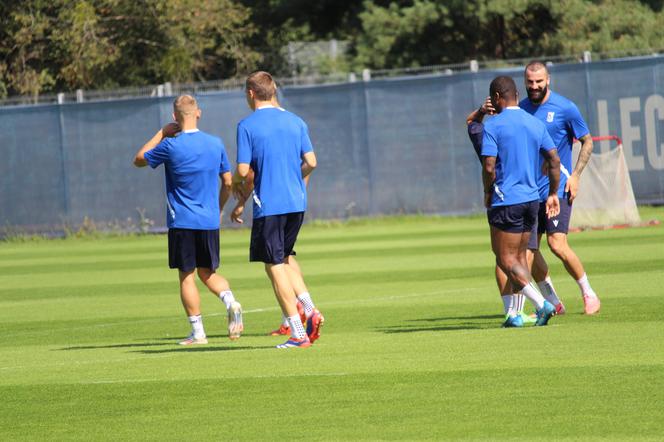 Trening Lecha Poznań przed meczem z Rakowem Częstochowa 