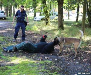 Policjant Michał ze Starachowic i jego podopieczny biorą udział w ważnych zawodach