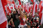 Dwa marsze w Warszawie. Wyborcy zgromadzili się w stolicy