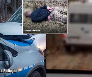 Szalony pościg za trojgiem nastolatków w Lubuskiem! Dwóch policjantów wylądowało w szpitalu [ZDJĘCIA].