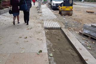 Przebudowa ulic na Turzynie - październik 2021