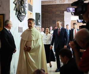 Prezydent Nawrocki  na uroczystościach w Doylestown