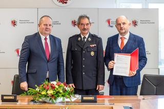 Wsparcie straży pożarnej