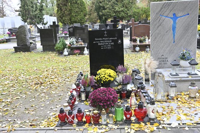 Oto grób gen. Waldemara Skrzypczaka