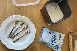 Czyszczenie sreber za pomocą elektrolizy