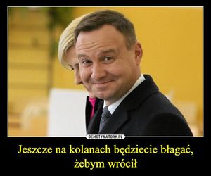 Ostatni dzień Andrzeja Dudy w Pałacu Prezydenckim. Jak internauci zapamiętali go jako głowę państwa?