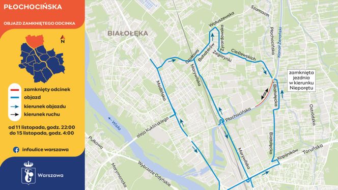 ETAP II – Nieporęt zablokowany! (11–15 listopada)