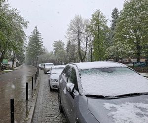 Atak zimy w maju. Śnieg w Zakopanem