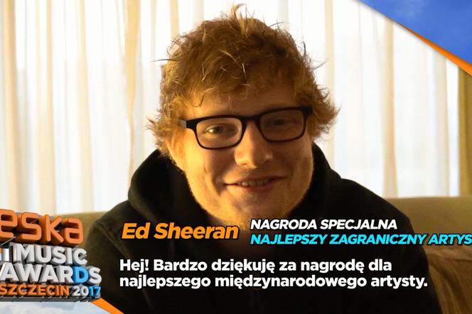 Eska Music Awards 2017: Ed Sheeran