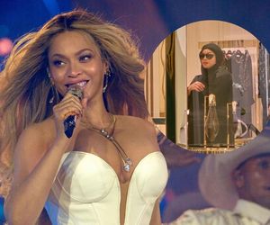 Przebrana za muzułmankę Beyoncé robi zakupy w centrum handlowym w Katarze