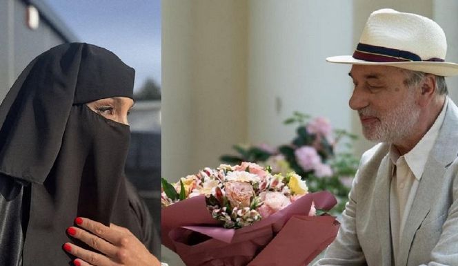 Barwy szczęścia. Celina (Orina Krajewska), Andrzej (Leon Charewicz)