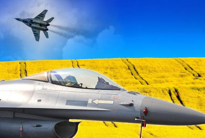 Wojna w Ukrainie. F-16 