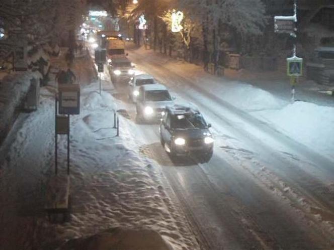 Atak zimy w Małopolsce