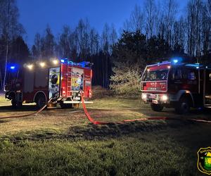 Potworny pożar domu w Majdanie. Dwie osoby nie żyją 