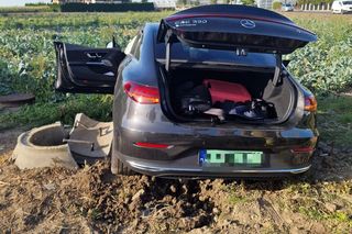 Karolina Gorczyca i Krzysztof Czeczot mieli wypadek