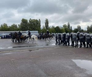 Ćwiczenia policjantów i strażników miejskich