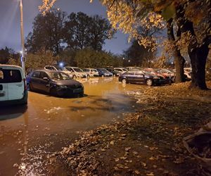 Awaria wodociągowa na osiedlu Rusa w Poznaniu