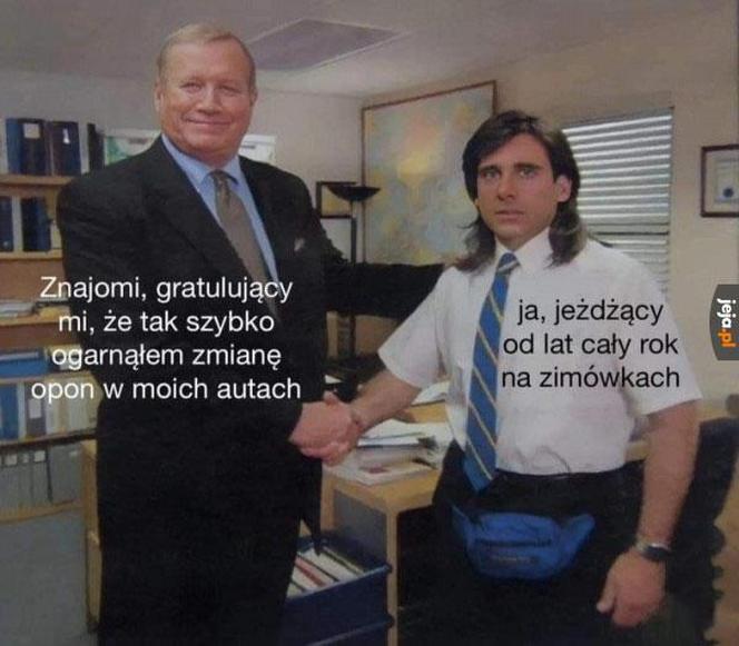 Najśmieszniejsze MEMY o zimie